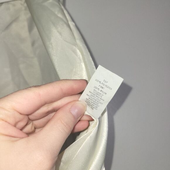 Vintage Lucie Ann Polyester Lace Bodysuit Medium - Picture 4 of 11